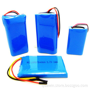 China Battery Manufacturer High Safety Battery Lipo 3.7V 1000mAh